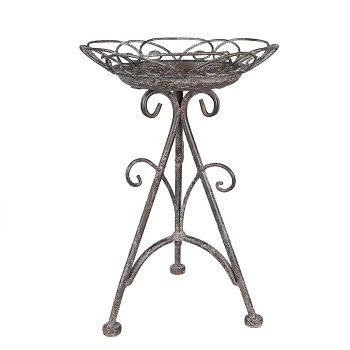 Kovový květinový stolek Clayre & Eef 6Y5549