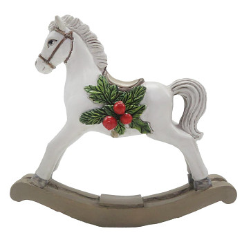 Dekorativní figurka houpacího koníka Clayre & Eef 6PR4172