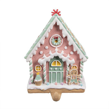 Háček na vánoční punčochu GINGERBREAD HOUSE Clayre & Eef 6PR4264