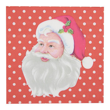 Papírové ubrousky SANTA CLAUS (20 kusů v balení) Clayre & Eef 73080